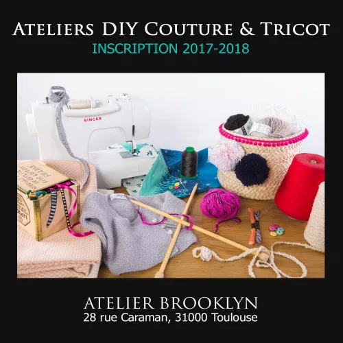 Atelier DIY Couture & Tricot - Ados/Adultes - Inscription 2017-2018